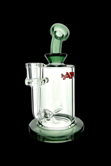 AFM Glass Milky Inline Perc Glass Water Pipe - AFM Glass Milky Inline Perc Glass Water Pipe