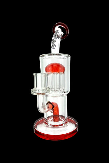 AFM Glass Groovy Tree Arm Perc Water Pipe - AFM Glass Groovy Tree Arm Perc Water Pipe