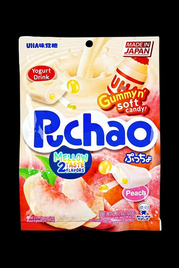 Puchao Chewy Candy - Yogurt & Peach - Puchao Chewy Candy - Yogurt & Peach