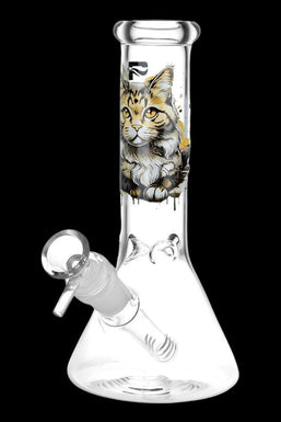 Pulsar Majestic Cat Glass Water Pipe