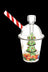 Pulsar Christmas Tree Glass Bubbler Pipe - Pulsar Christmas Tree Glass Bubbler Pipe