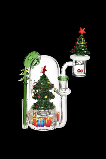 Pulsar Christmas Tree Glass Dab Rig Set - Pulsar Christmas Tree Glass Dab Rig Set