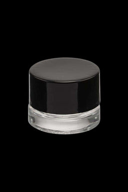 Child Resistant Thick Wall Jar - 5ml - Black Lid - 504ct