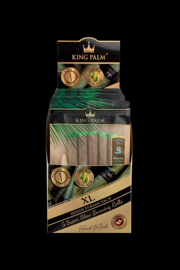 King Palm XL Size Natural Pre-Rolled 5pk Leaf Tubes - 15ct - King Palm XL Size Natural Pre-Rolled 5pk Leaf Tubes - 15ct