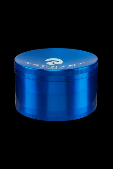 Tsunami Sunken Top 100mm 4-Piece Grinder - Tsunami Sunken Top 100mm 4-Piece Grinder