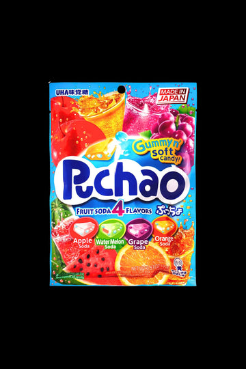 Puchao Chewy Candy - 4 Flavour Fruit Mix - Puchao Chewy Candy - 4 Flavour Fruit Mix