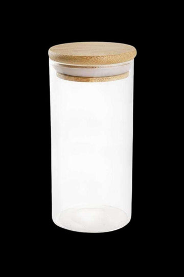 12oz Glass Jar with Wood Cap – 80ct Bulk - 12oz Glass Jar with Wood Cap – 80ct Bulk