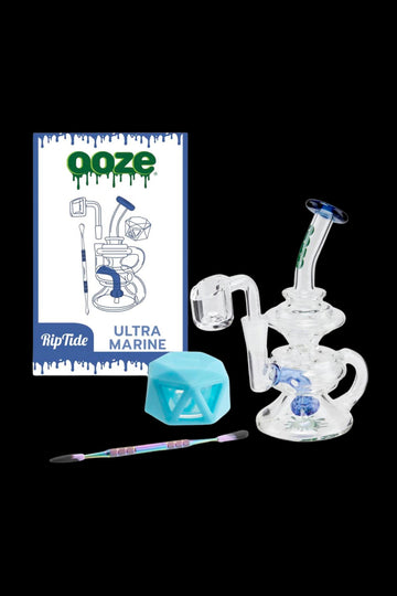 Ooze Rip Tide Mini Recycler Dab Rig Kit - Ooze Rip Tide Mini Recycler Dab Rig Kit