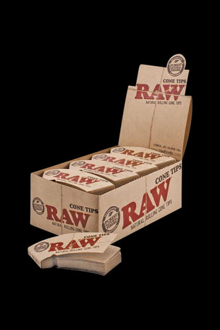 Raw Cone Tips - Bulk 24 Pack | Rolling Tips