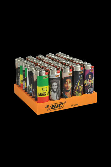 Bic Lighter - Bob Marley - Bulk 50 Pack