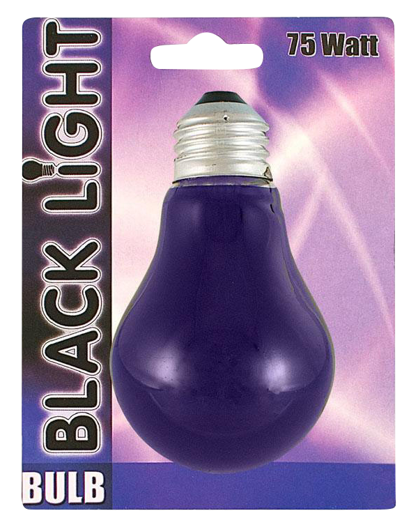 Black Light Bulb - 75 Watt