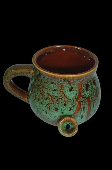 Ceramic Speckled Glaze Mug Pipe