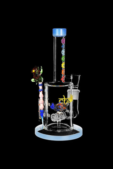 China Custom glass tobacco herb weed oil burner smoking water pipes  accessories Manufacturer and Supplier