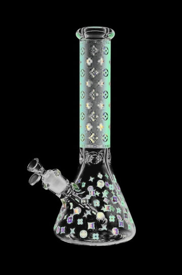 Diamond Glass 8 Classic Beaker Bong - Smoke Cartel
