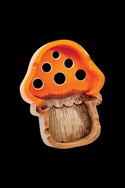 Fujima Polyresin Mushroom Ashtray - 5x6.25
