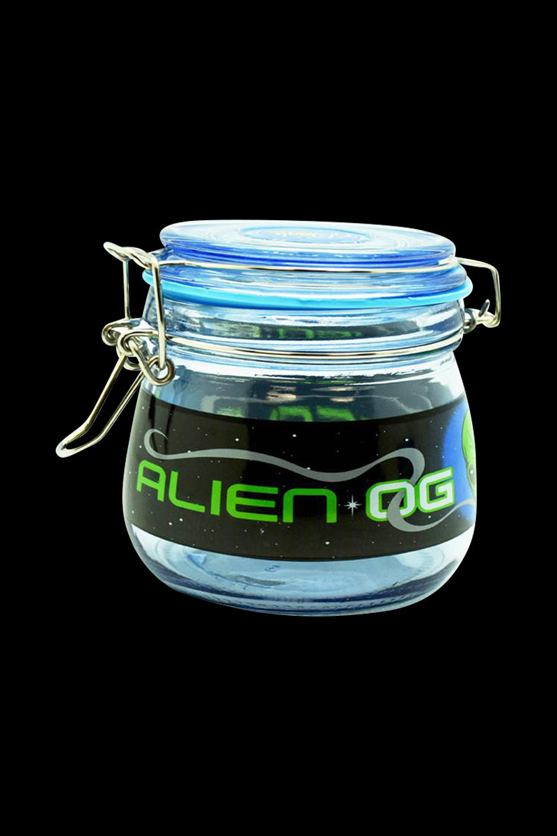 Alien OG Dank Tank Airtight Glass Storage Jar Small