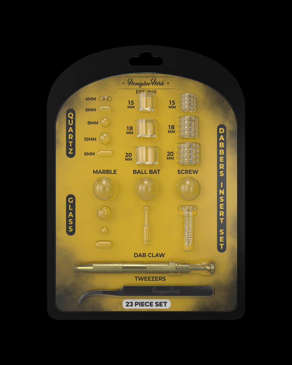 Dab Inserts Accessory Set For Banger & Dab Rigs – Honeybee Herb