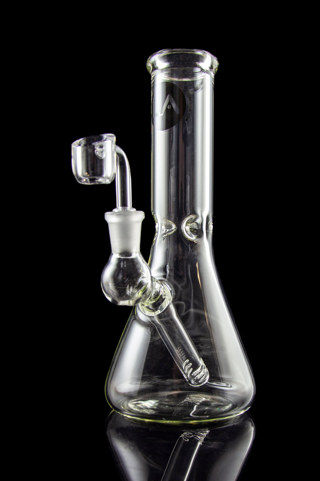 LA Pipes Concentrate Beaker Dab Rig with Fixed Downstem