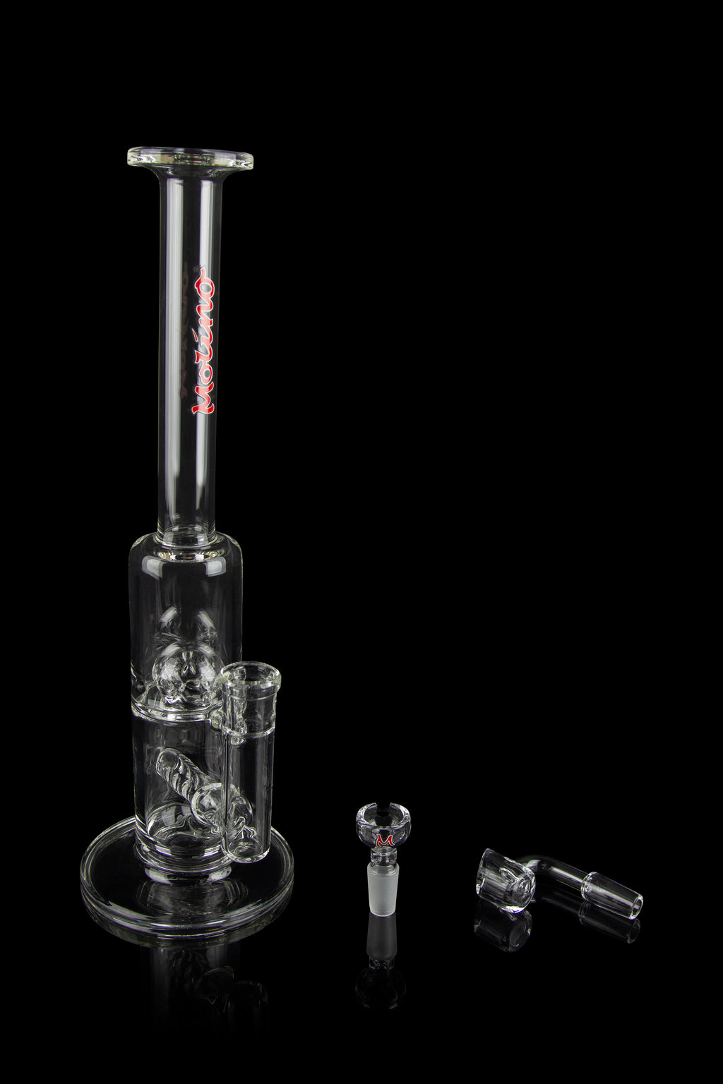 Stemless Ball Percolator Bong - Molino Glass Bongs - On Sale!