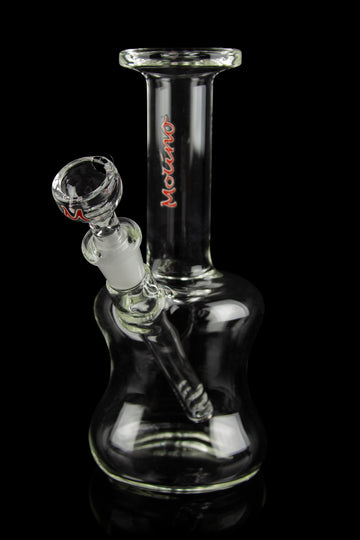 Molino Glass Piston Mini Water Pipe - Molino Glass Piston Mini Water Pipe