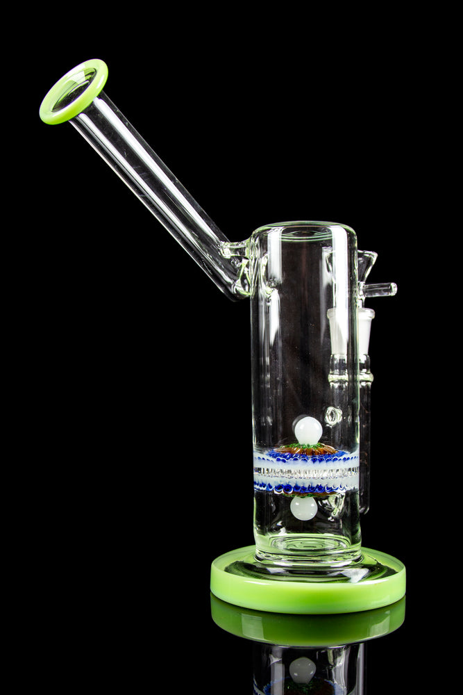 Gili Glass – 7 Double Percolator Sidecar Bong