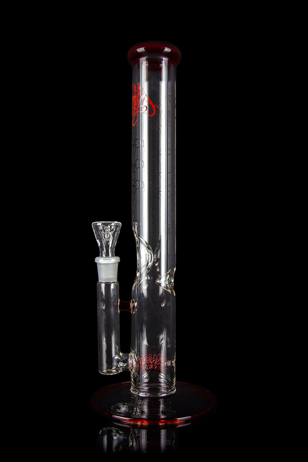 Envy Glass 17 Straight Shooter with Pop Rocks Perc