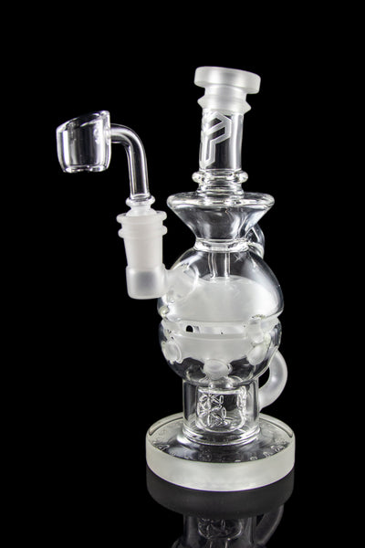 Honeycomb & Circ Perc Fab Egg Oil Rig The Popper