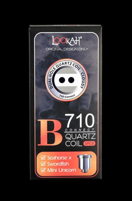 Lookah® - 710 Quartz Wax Dish Coils - B -SmokeDay