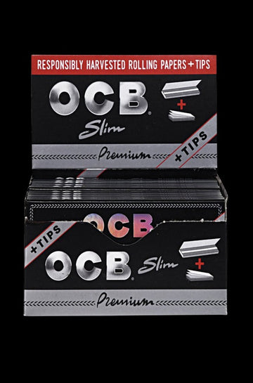 OCB Premium Slim ROLLS x 24 Rolling papers