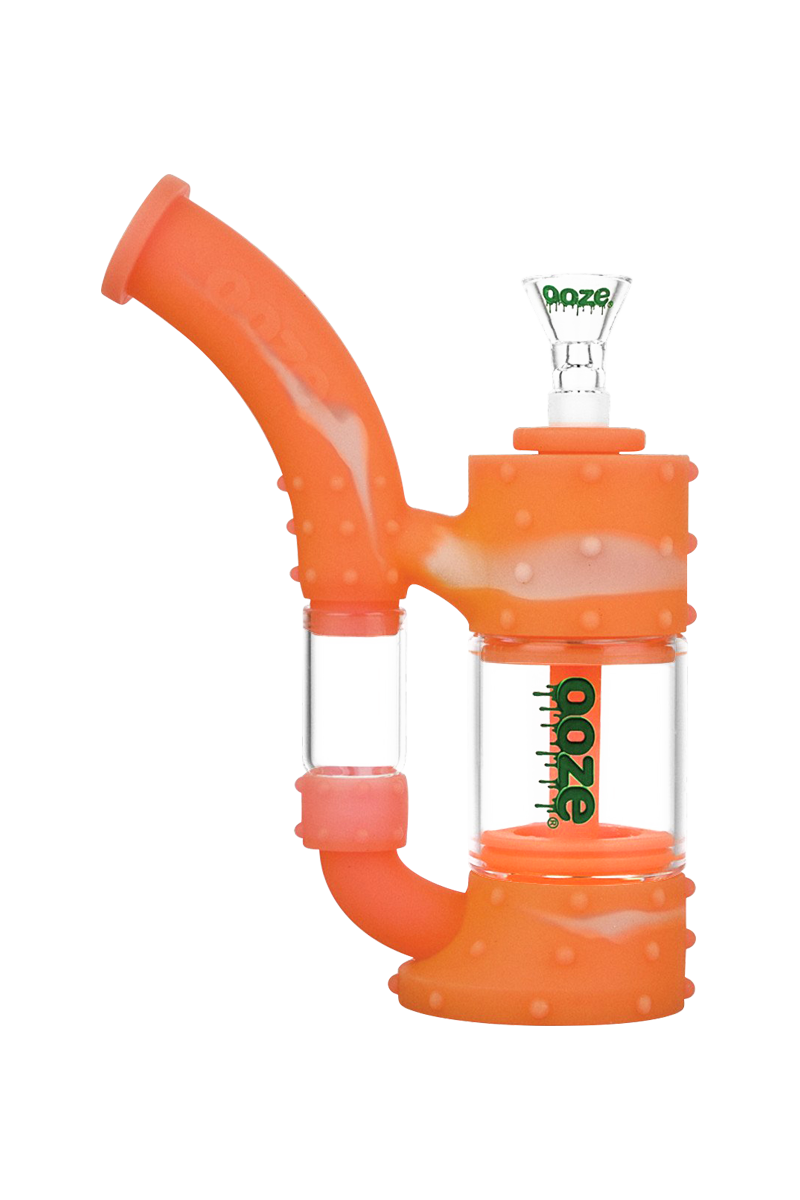 Ooze Stack Silicone Bubbler Bong & Dab Rig