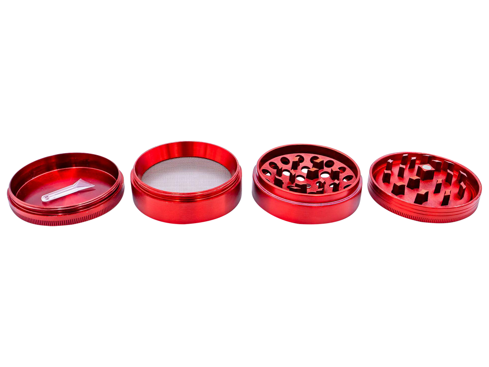 Sesh Portable Metal Grinder - Red