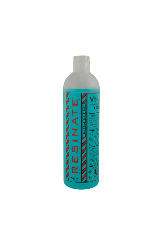 Resinate Bong Cleaner - 16oz - Blue Liquid — Badass Glass