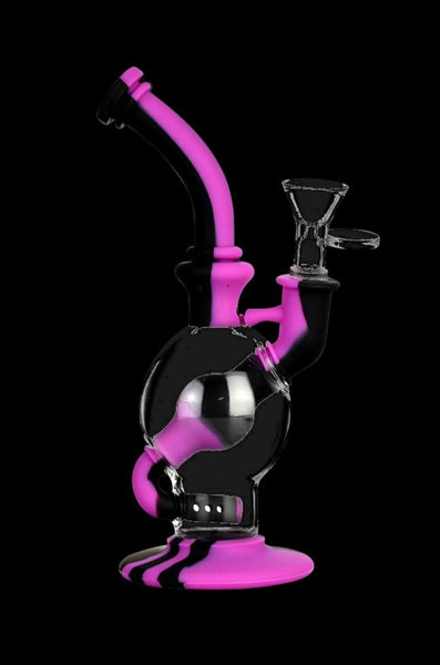 Glass Breaker Bong Water Pipes Bongs Dab Rig colorful Mushroom smoking pipe  with downstem bowl Heady Hitman pink Oil Rigs Hookahs - 10thCloud.net