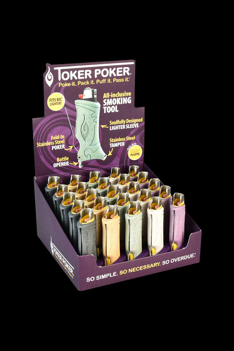 Toker Poker Lighter Sleeve - Clipper - 25 Pack