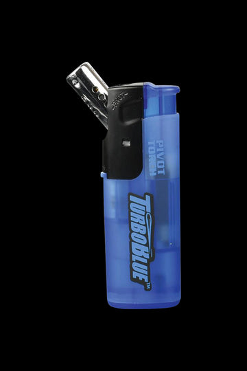 Turbo Blue Pivoting Jet Lighter - Bulk 25 Pack