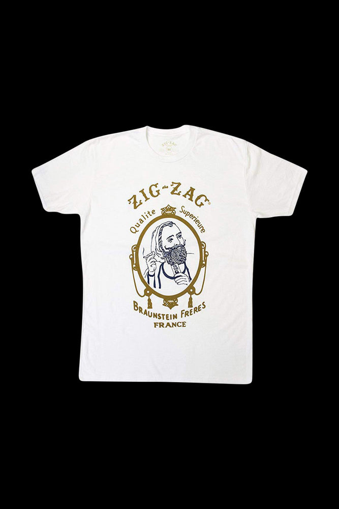 Zig Zag T Shirt White Apparels