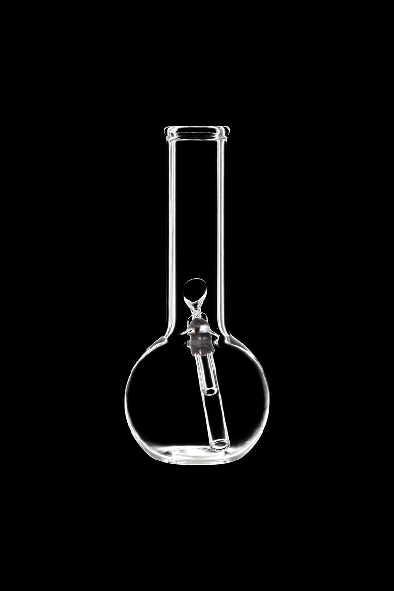 4.5 Inch Clear Mini Bong Water Pipe w/ Bowl – DopeBoo