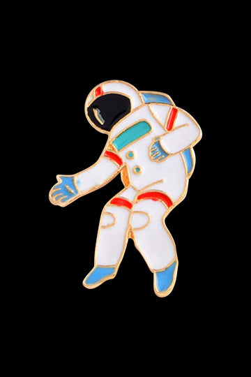 Floating Astronaut Enamel Pin Swags 9946