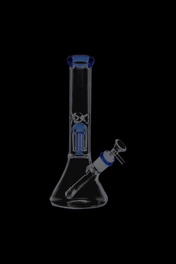 Beaker Base Ice Bong with 4-Arm Tree Perc