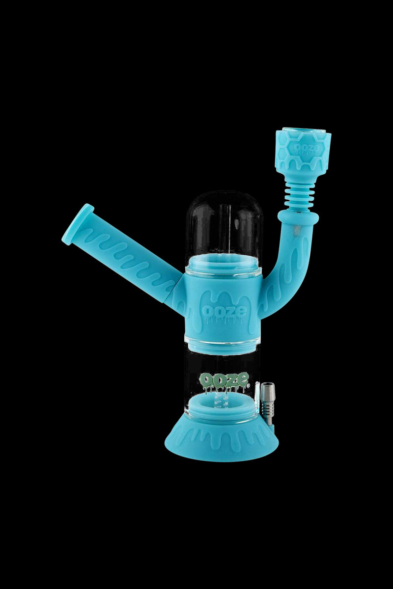 Ooze Cranium Silicone 4-in-1 Glass Water Pipe