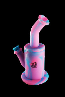 Piranha Silicone 9" Fat Can Dab Rig - Assorted Colors