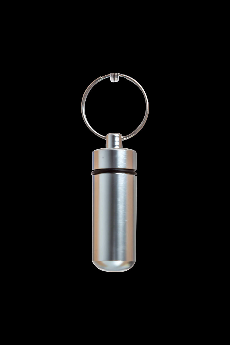 Aluminum Container Stash Jar Bottle  Metal Container Stash Jar Bottle -  Keychain - Aliexpress